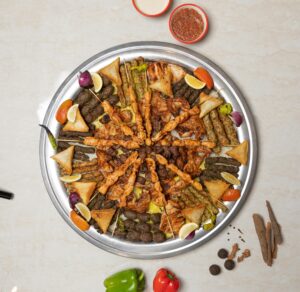 קבב בקר עם גרגירי חומוס ותבלינים מזרחיים