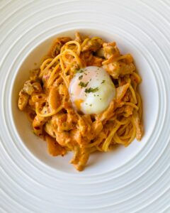 עוף ברוטב מיסו ודבש