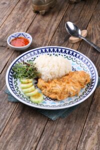 עוף במרינדת דבש וחרדל עם רוזמרין