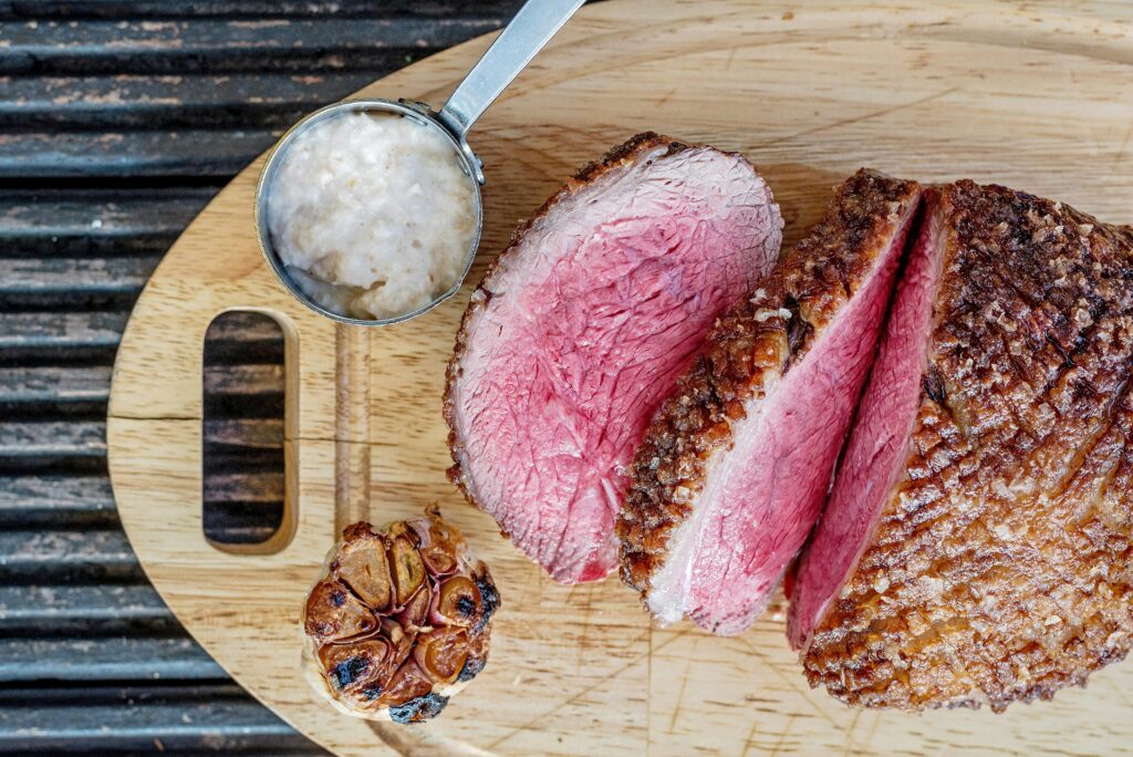 בקר עם חזרת בסגנון ים-תיכוני